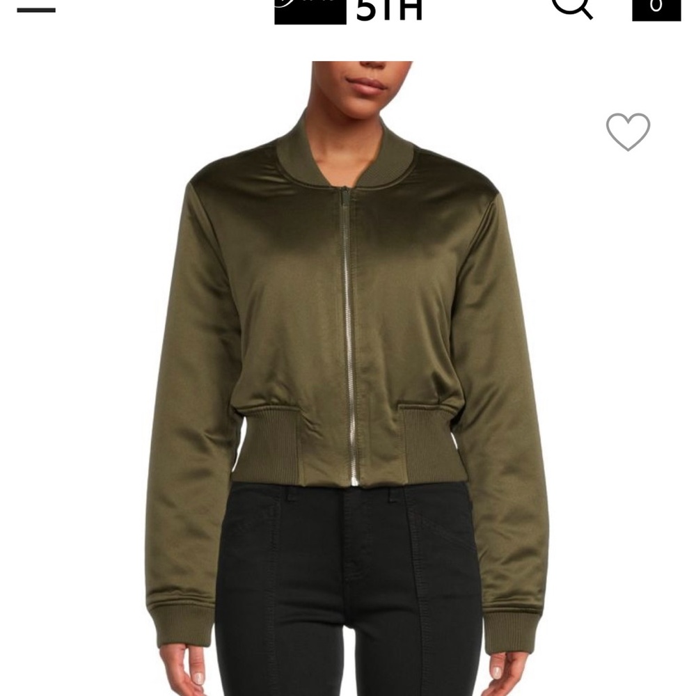 Grey Lab women’s bomber jacket in medium